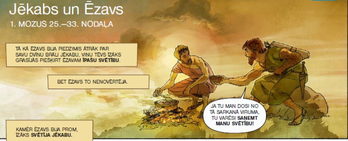 Stāsts par Jēkabu un Ēzavu