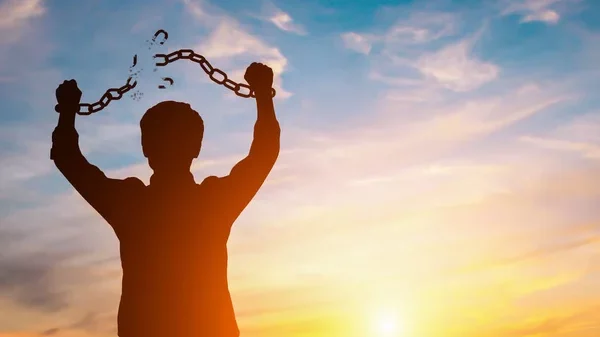 When we pray, invisible chains that bind people suddenly fall off!