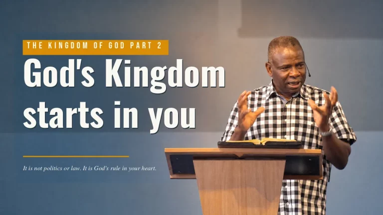 How the Kingdom of God Comes, Part 2
